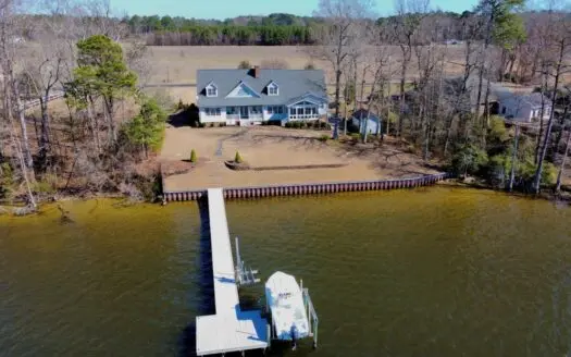 Waterfront Country Home for Sale Bath Beaufort County Nc