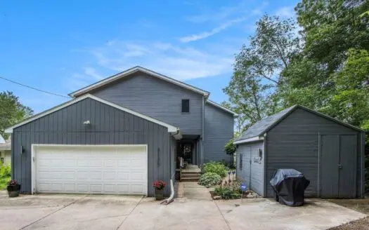 Crooked Lake Home with 50′ Of Sandy Lakefront