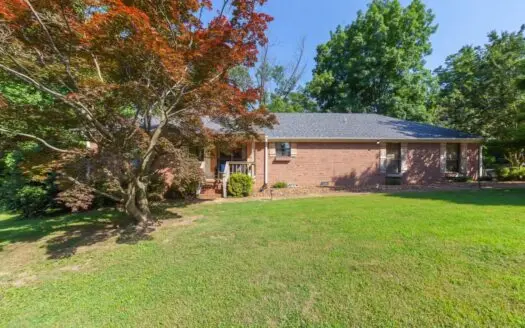 Brick Home for Sale in Dyer Co. Tn W/ Lakefront Lot Location