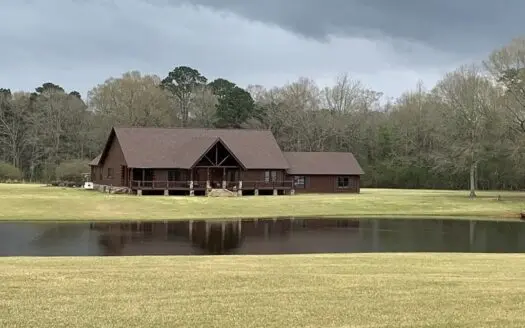 Lakefront Lodge for Sale Covington County Mississippi