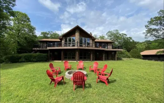 White River Luxury Lodge with Cabins and Dock for Sale