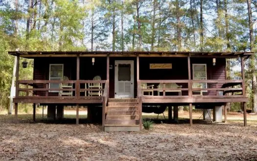 Secluded Riverfront Cabin for Sale on Bogue Chitto River Ms