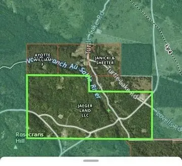 Ausable River Frontage with 280 Acres for Sale Gaylord Mi