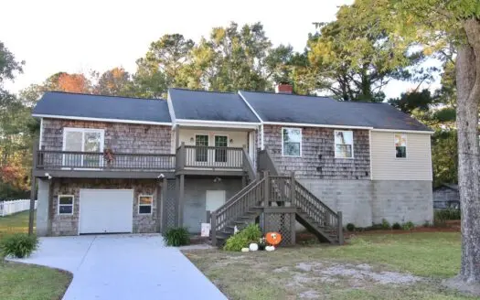 Water View House for Sale Washington Beaufort County Nc