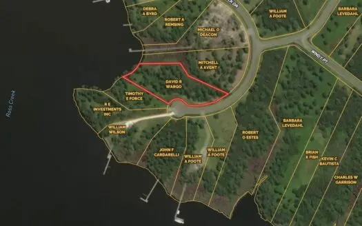 Waterfront Residential Land for Sale in Bath, NC