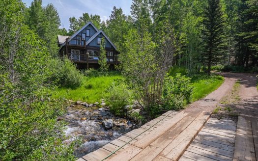 Gunnison Colorado riverfront real estate listing photo 1