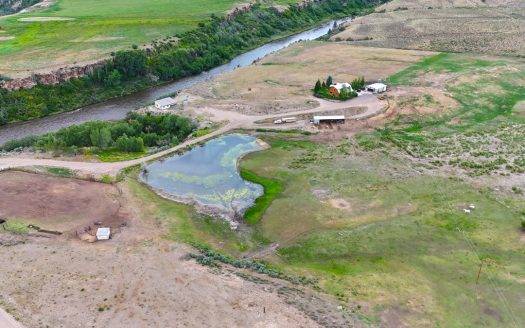 Burns Colorado riverfront real estate listing photo 1