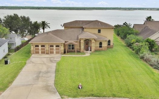 Sandia Texas waterfront real estate listing photo 1