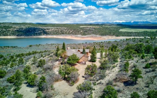 Dolores Colorado waterfront real estate listing photo 1