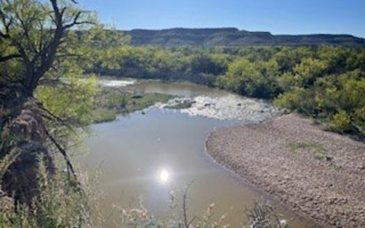 Ozona Texas riverfront real estate listing photo 1