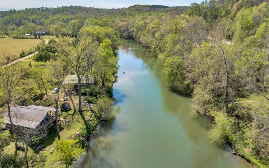 Hohenwald Tennessee riverfront real estate listing photo 1
