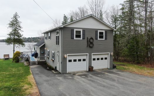 Lincoln Maine waterfront real estate listing photo 1