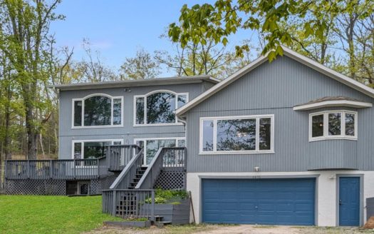 Lewiston Michigan waterfront real estate listing photo 1