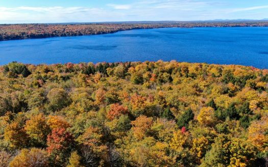 Enfield Maine waterfront real estate listing photo 1