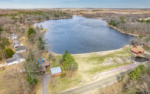 Montello Wisconsin waterfront real estate listing photo 1