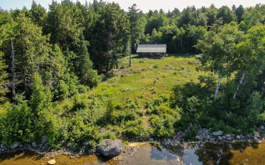Talmadge Maine waterfront real estate listing photo 1