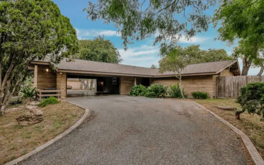 Unique Contemporary Nueces River Front Home