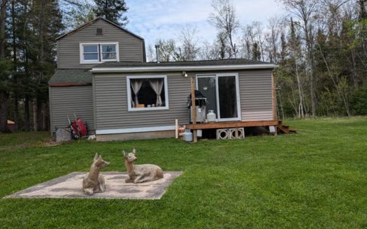 Hillman Michigan riverfront real estate listing photo 1
