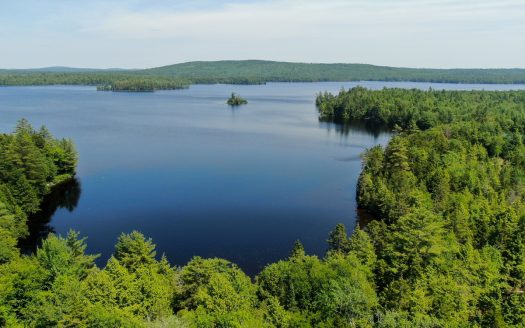 Lowell Maine waterfront real estate listing photo 1