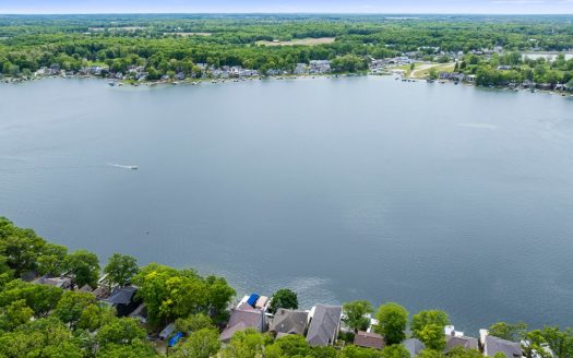 Angola Indiana waterfront real estate listing photo 1