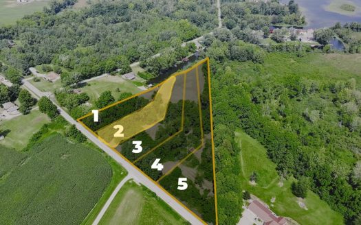Warsaw Indiana waterfront real estate listing photo 1