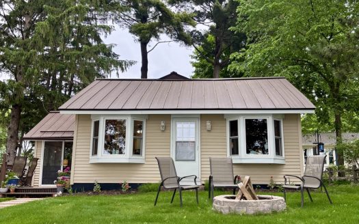 Wautoma Wisconsin waterfront real estate listing photo 1