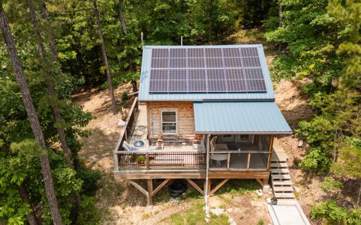 Eureka Springs Arkansas riverfront real estate listing photo 1