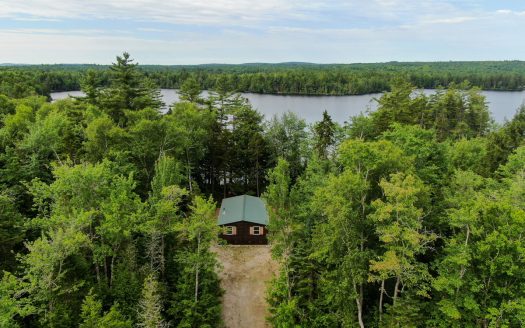 Lincoln Maine waterfront real estate listing photo 1