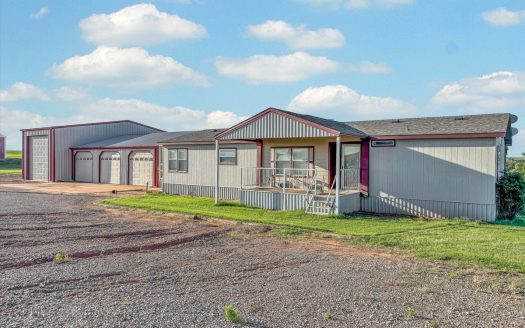 Butler Oklahoma waterfront real estate listing photo 1