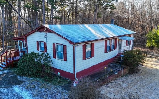 Clarksville Virginia waterfront real estate listing photo 1