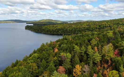 Enfield Maine waterfront real estate listing photo 1