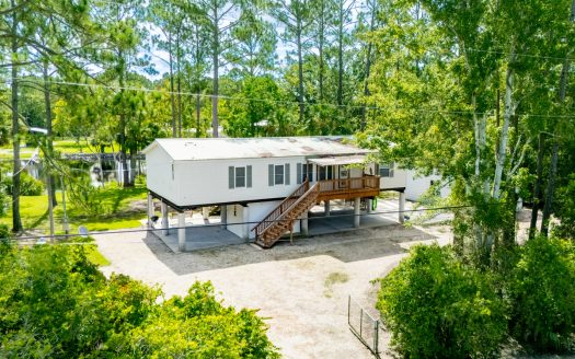 Suwannee Florida riverfront real estate listing photo 1