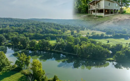 Riverfront Cabin on the Spring River in Hardy, AR For Sale