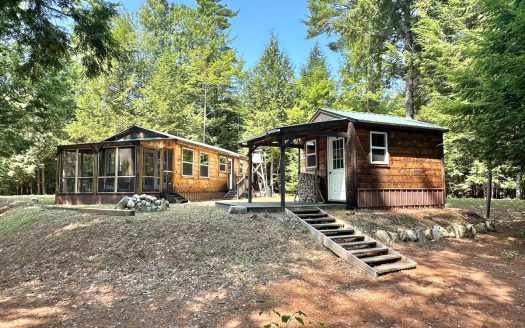 Lincoln Maine waterfront real estate listing photo 1