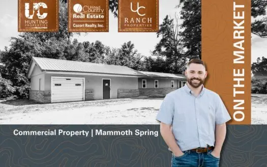 Riverfront Commercial Property in Mammoth Spring, Arkansas