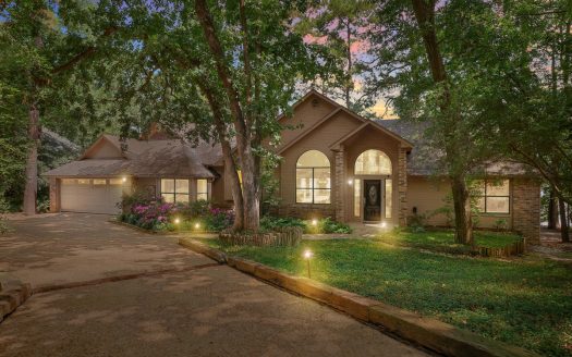 Holly Lake Ranch Texas waterfront real estate listing photo 1