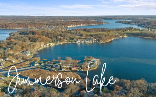 Fremont Indiana waterfront real estate listing photo 1