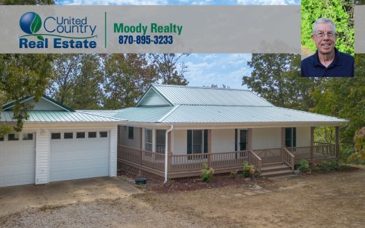 Glencoe Arkansas riverfront real estate listing photo 1