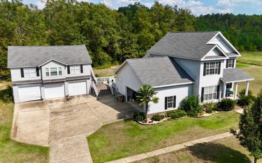 Camden Alabama riverfront real estate listing photo 1