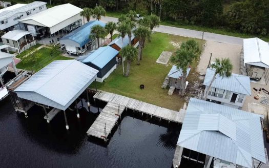Suwannee Florida riverfront real estate listing photo 1