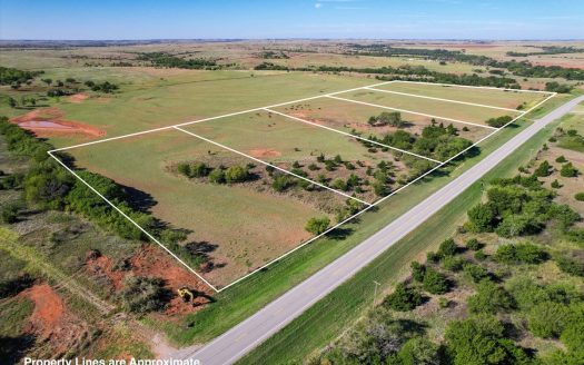 Butler Oklahoma waterfront real estate listing photo 1