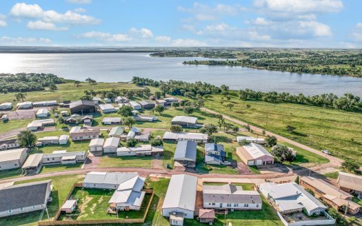 Butler Oklahoma waterfront real estate listing photo 1