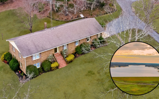 Huntingdon Tennessee waterfront real estate listing photo 1