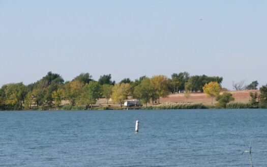 Coldwater Kansas waterfront real estate listing photo 1