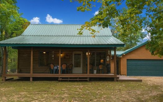 Atlanta Michigan waterfront real estate listing photo 1