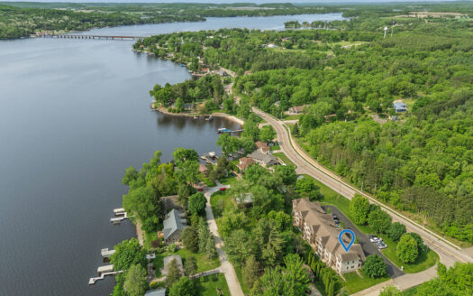 Merrimac Wisconsin waterfront real estate listing photo 1