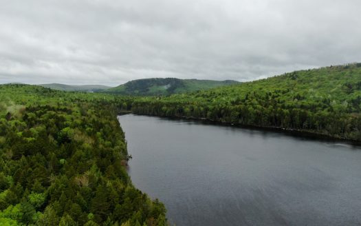 Lakeville Maine waterfront real estate listing photo 1