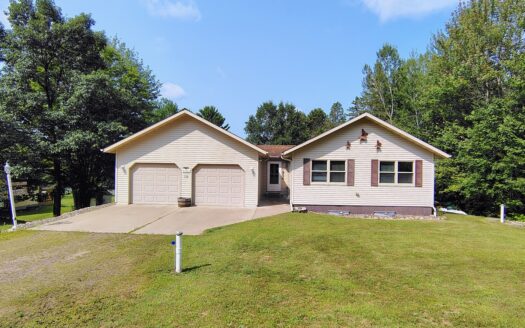 Phillips Wisconsin waterfront real estate listing photo 1