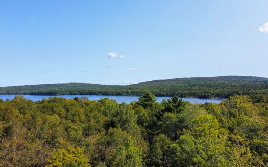 Enfield Maine waterfront real estate listing photo 1