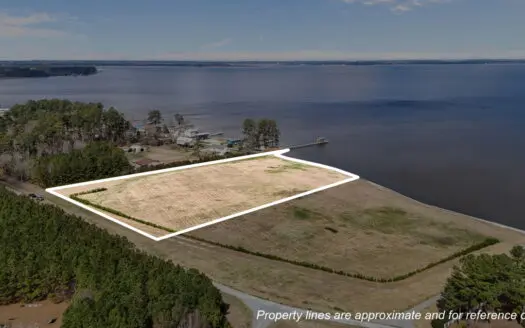 Pungo River 5 Acre Waterfront Lot | Beaufort County NC